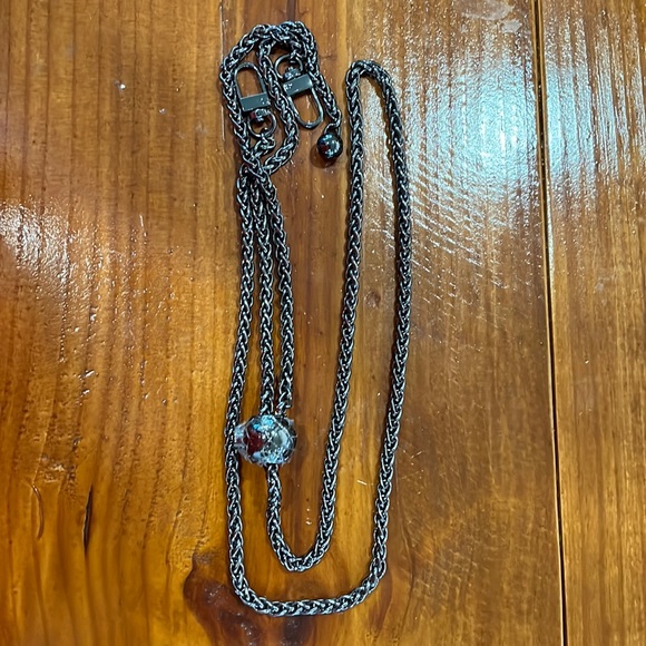 New Adjustable Crossbody/ Shoulder Strap Purse/Wallet Chain in Black - Picture 8 of 14